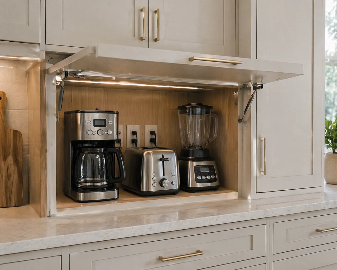 Appliance Garage by Finemark Cabinetry