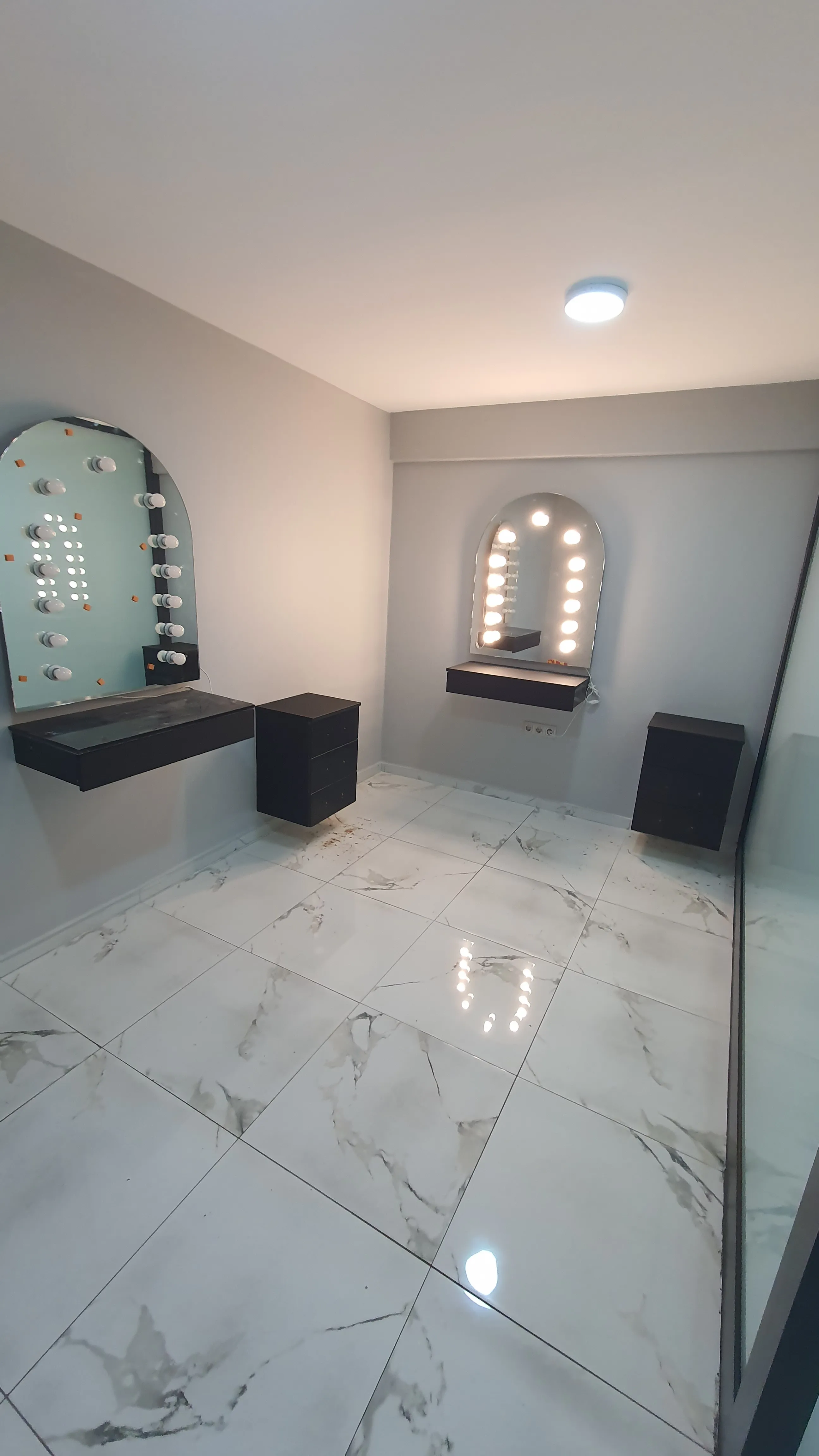 Custom Green Room by Finemark Cabinetry