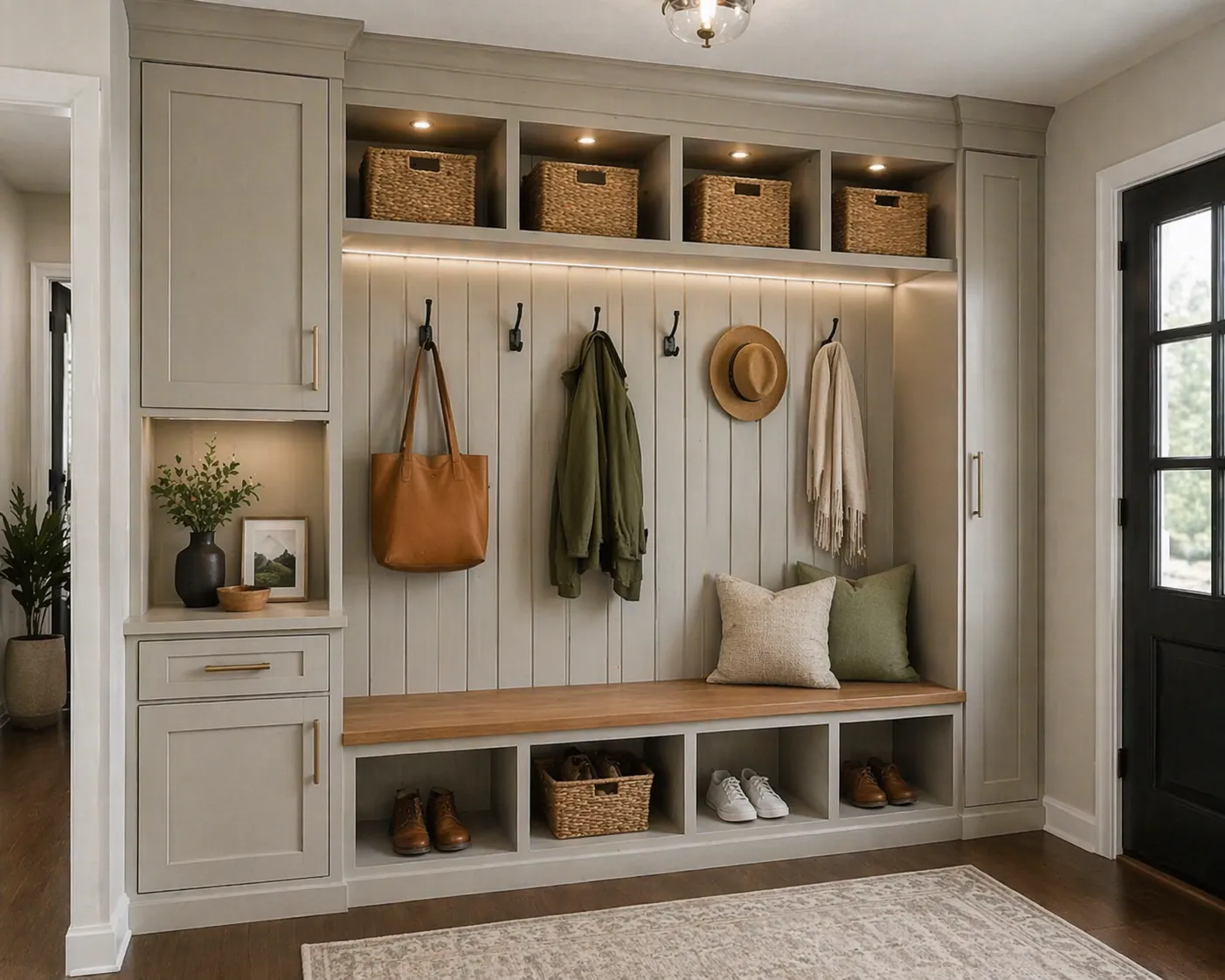 Entryway Storage by Finemark Cabinetry